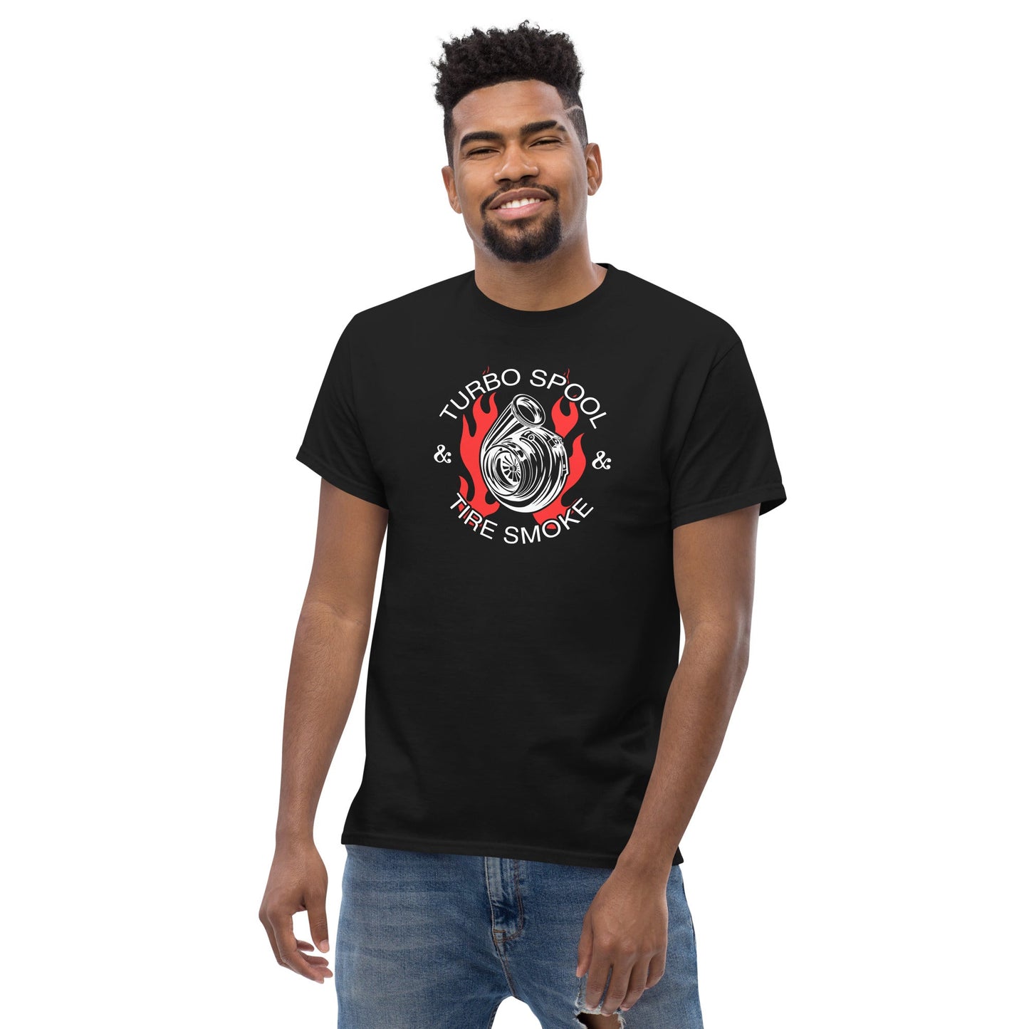 Turbo Spool And Tire Smoke T-Shirt