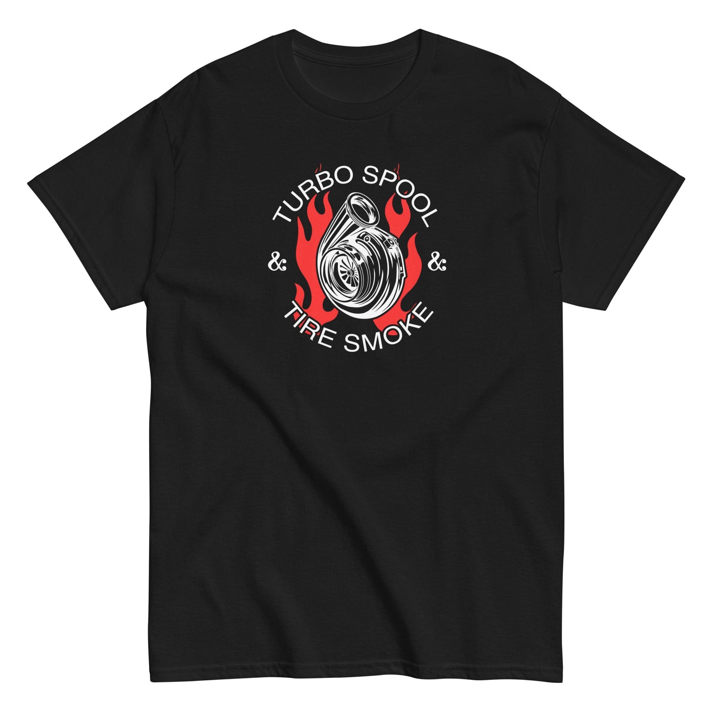 Turbo Spool And Tire Smoke T-Shirt