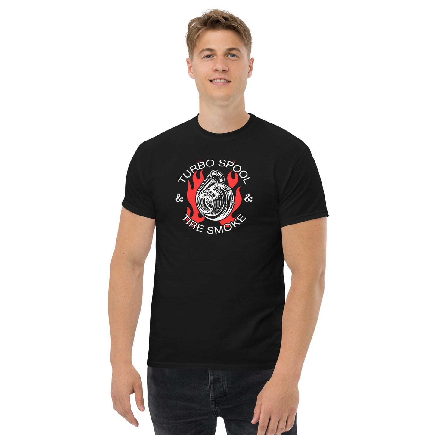 Turbo Spool And Tire Smoke T-Shirt