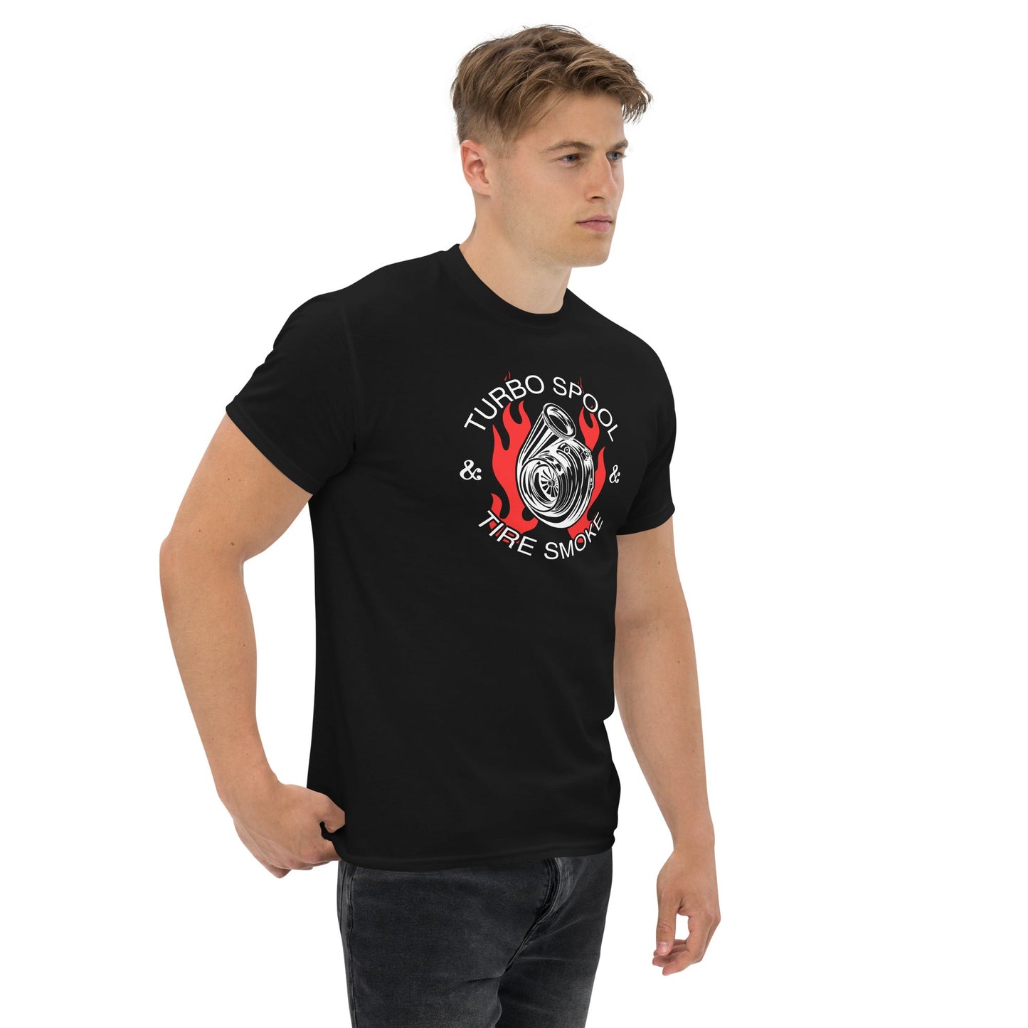 Turbo Spool And Tire Smoke T-Shirt