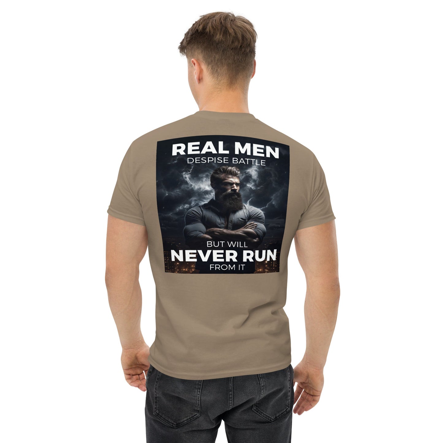 Real Men Don't Run // We Fight Monsters