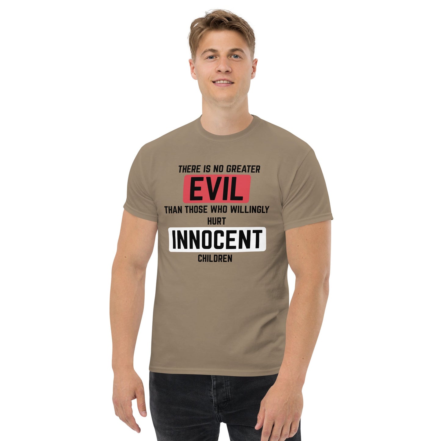 No Greater Evil - We Fight Monsters - Light Tee