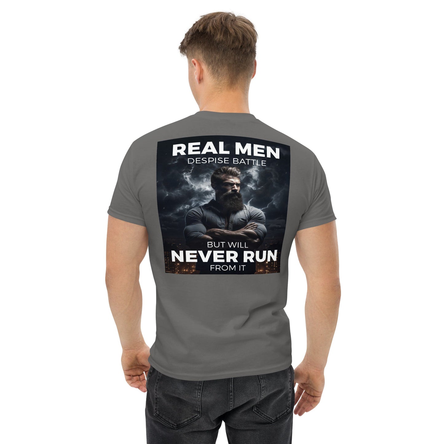 Real Men Don't Run // We Fight Monsters