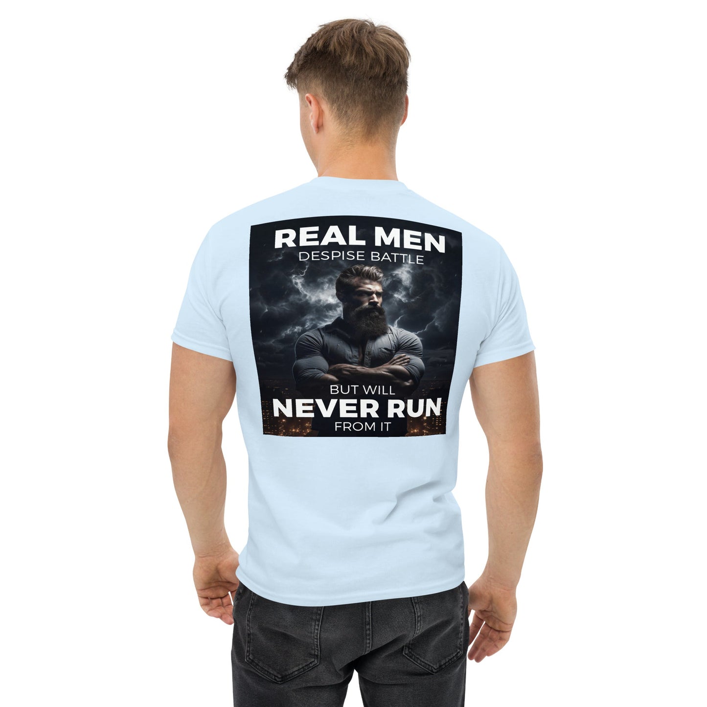 Real Men Don't Run // We Fight Monsters