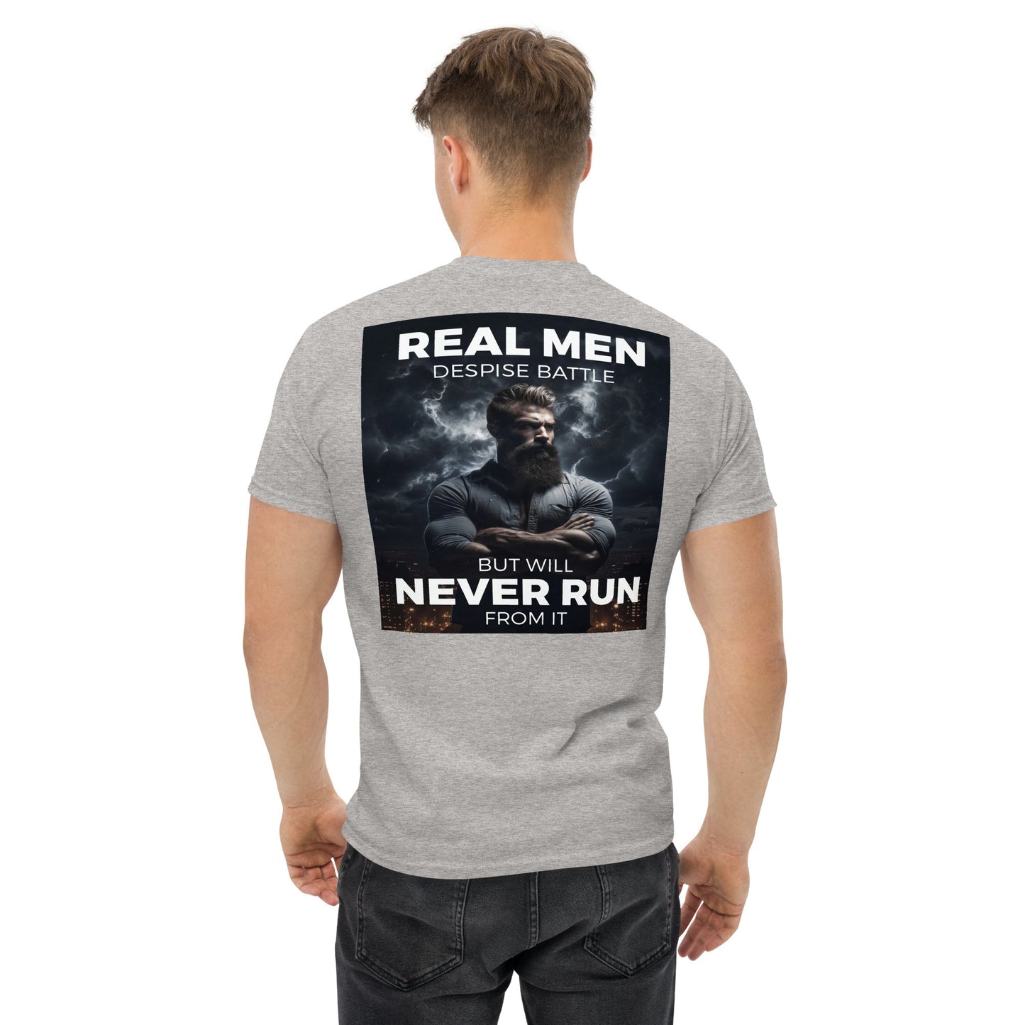 Real Men Don't Run // We Fight Monsters