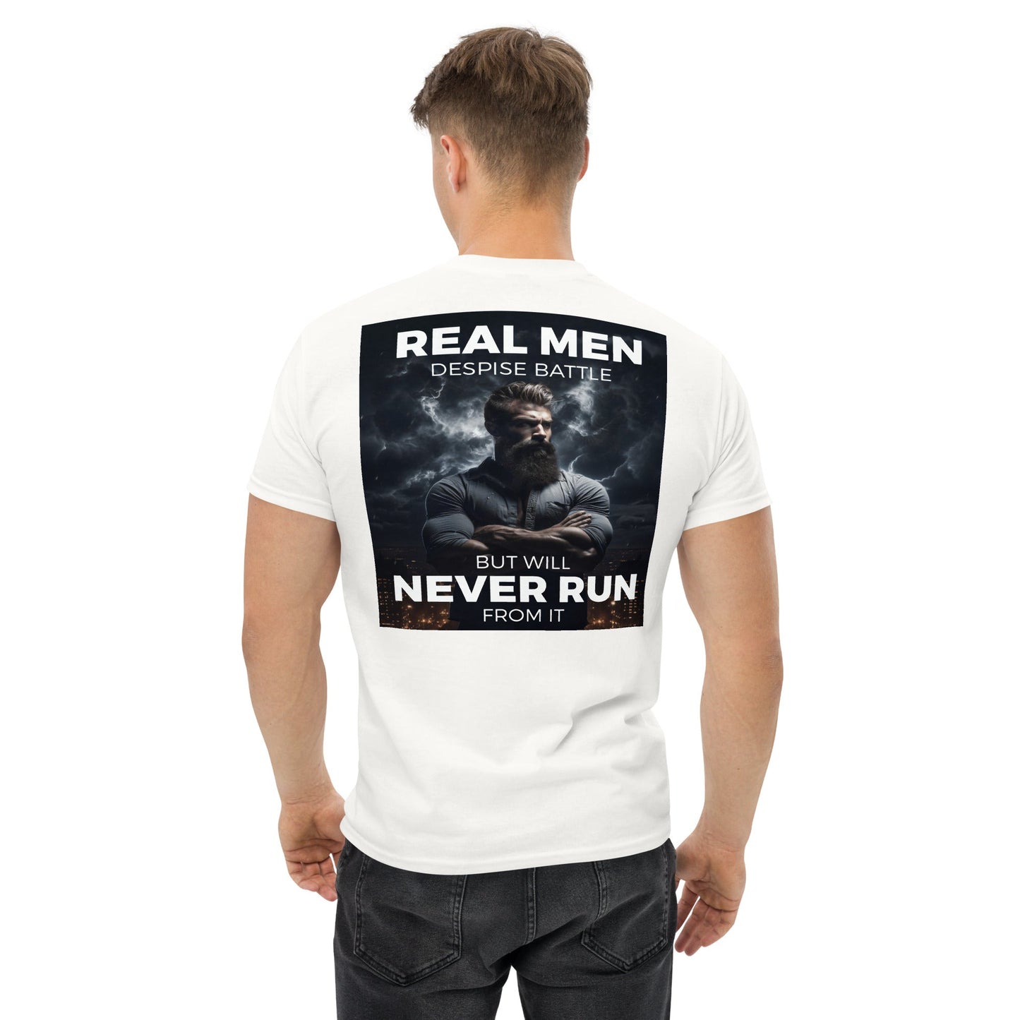 Real Men Don't Run // We Fight Monsters