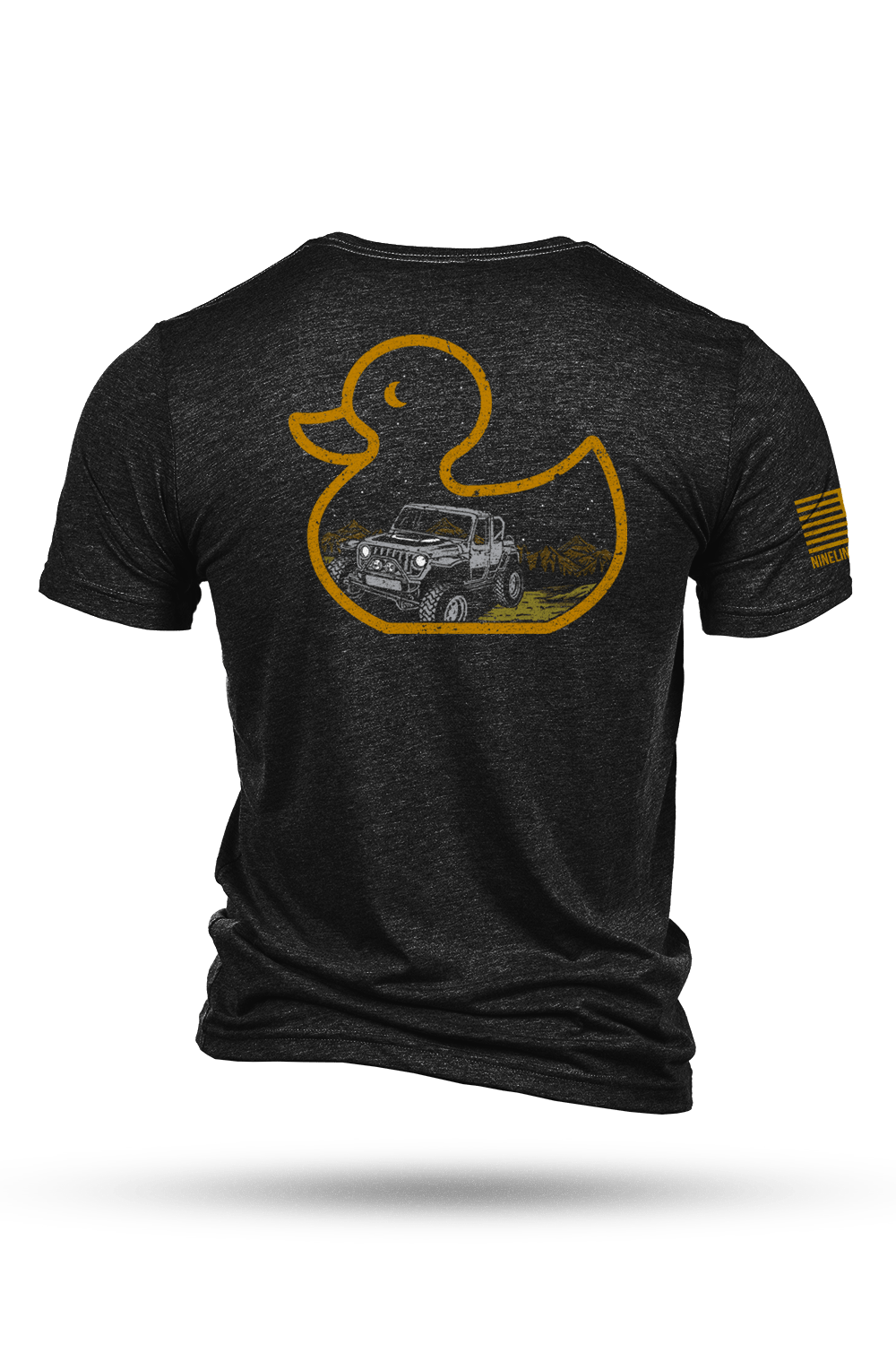 Men's Tri-Blend T-Shirt - Duck, Duck, Off-Road