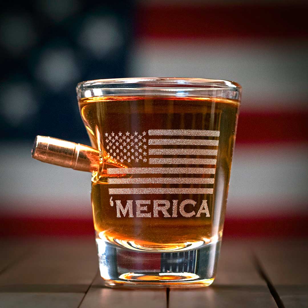 'Merica Shot Glass - 2oz