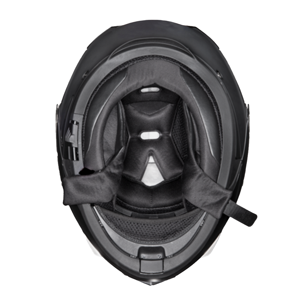 Daytona Glide Modular Motorcycle Helmet - DOT Approved, Bluetooth Ready, Dual Visor, Men/Women/Youth - Gun Metal Grey Metallic