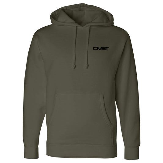 MEN'S HEAVYWEIGHT CMBT FLEECE HOODIE | MILITARY GREEN