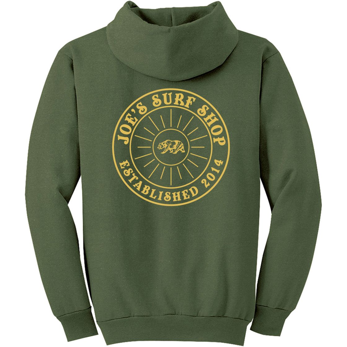 Joe's Surf Shop Sun Pullover Surf Hoodie