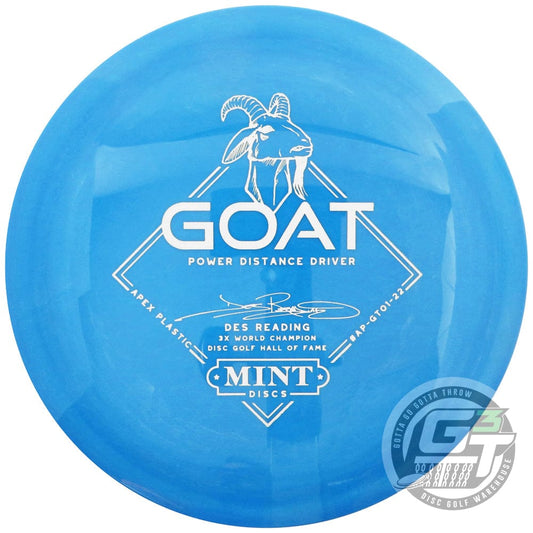 Mint Discs Apex Goat [Des Reading 3X] Distance Driver Golf Disc