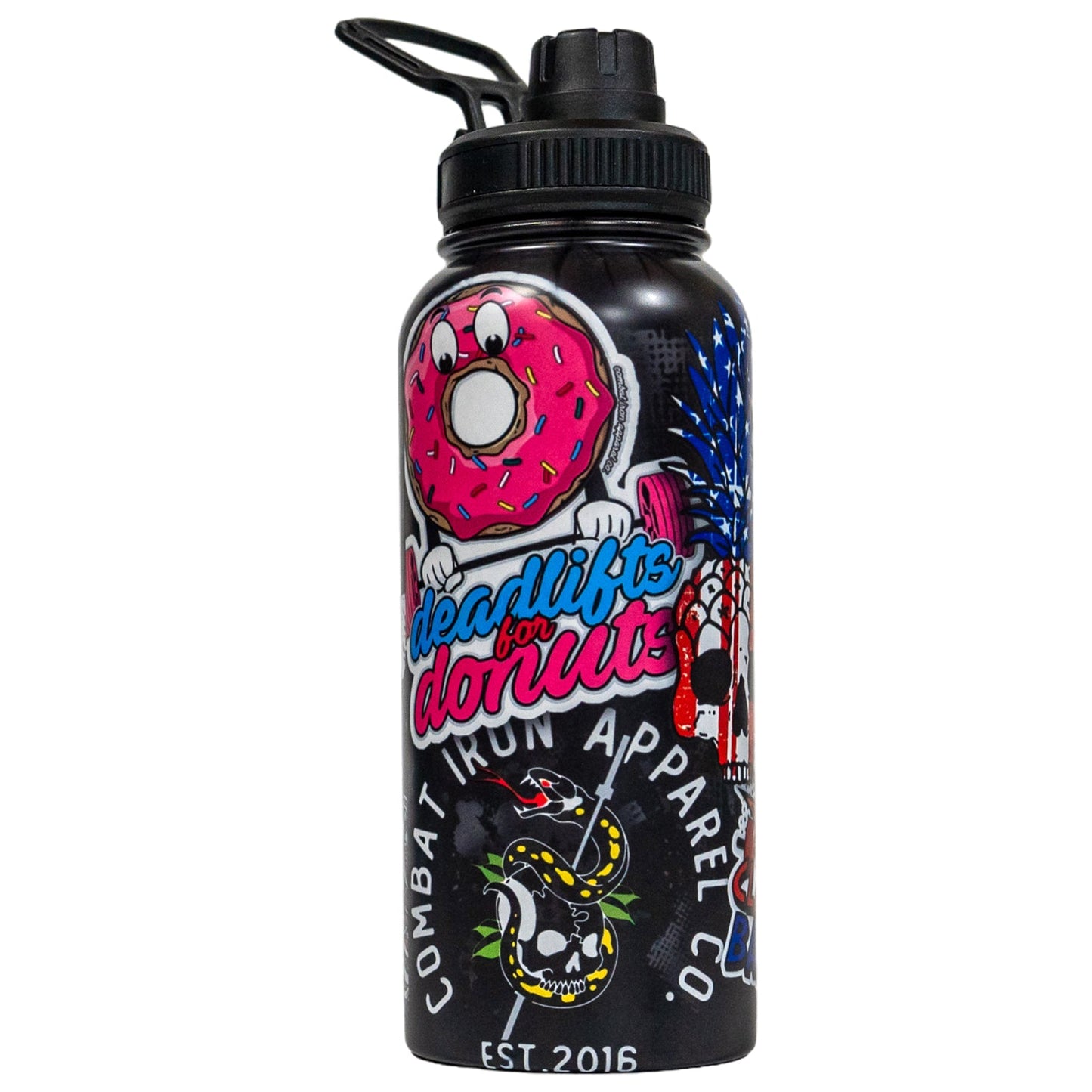 V2 32oz Metal Bottle | 24hr Insulated + Drink Port