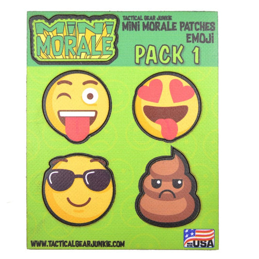 Mini Morale - Emoji Patch Pack 1