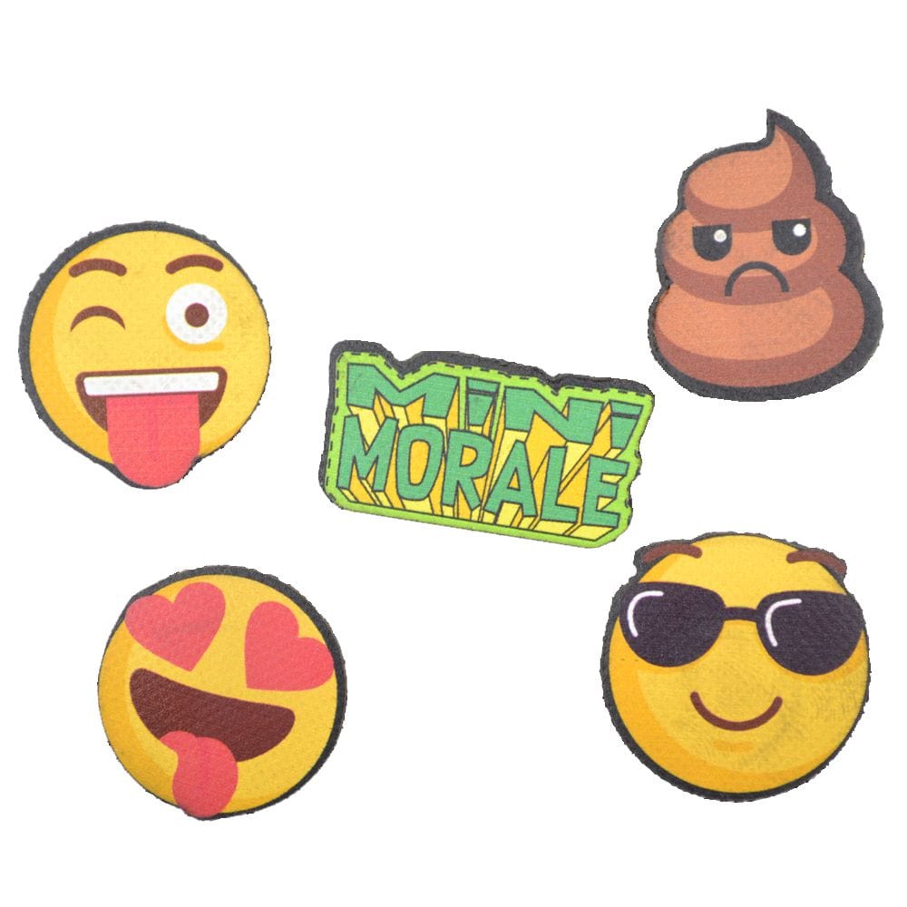 Mini Morale - Emoji Patch Pack 1