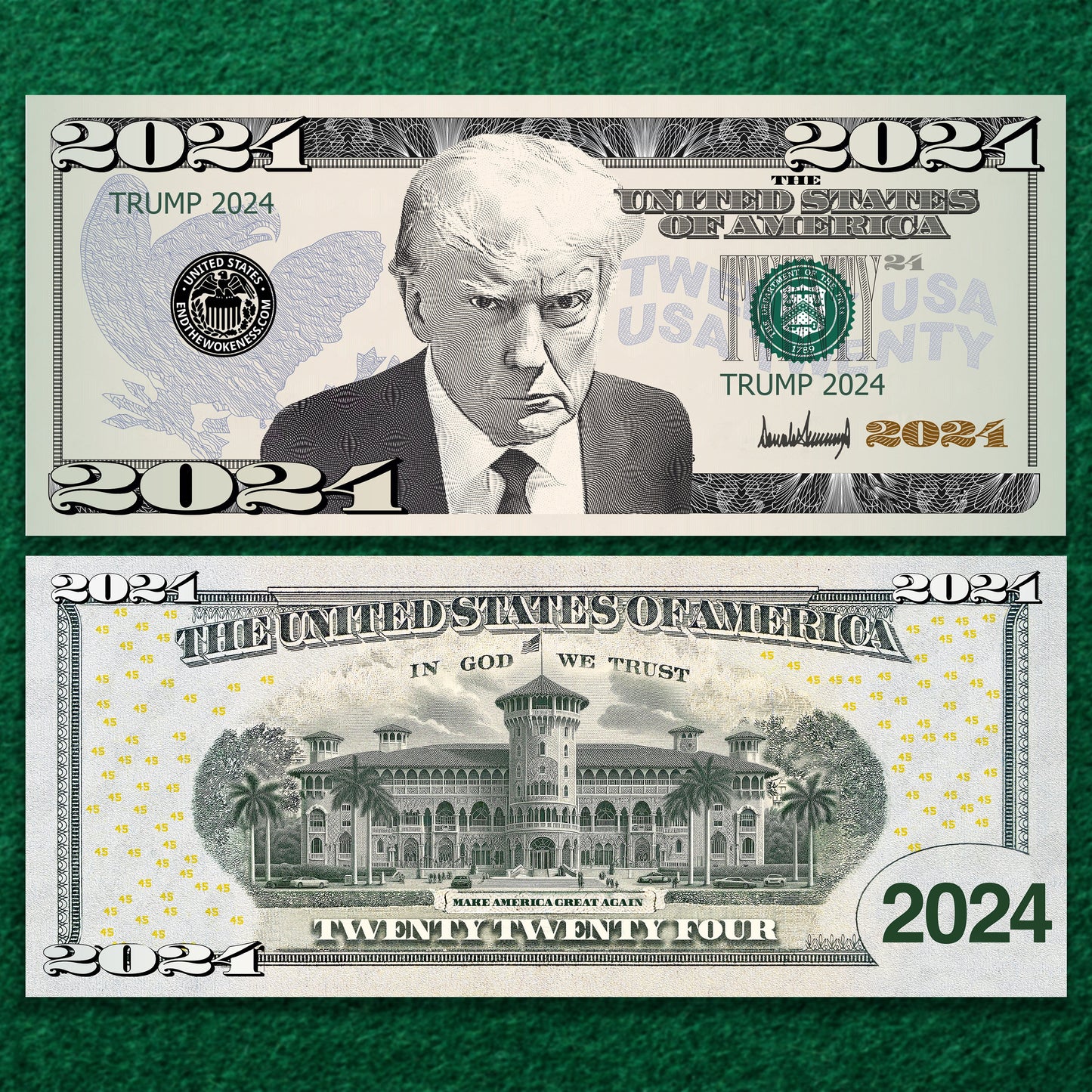 10x Trump $2024 Bill - Feels Like REAL Money!