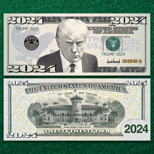 10x Trump $2024 Bill - Feels Like REAL Money!