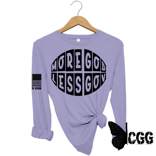 MORE GOD LESS GOV Long Sleeve