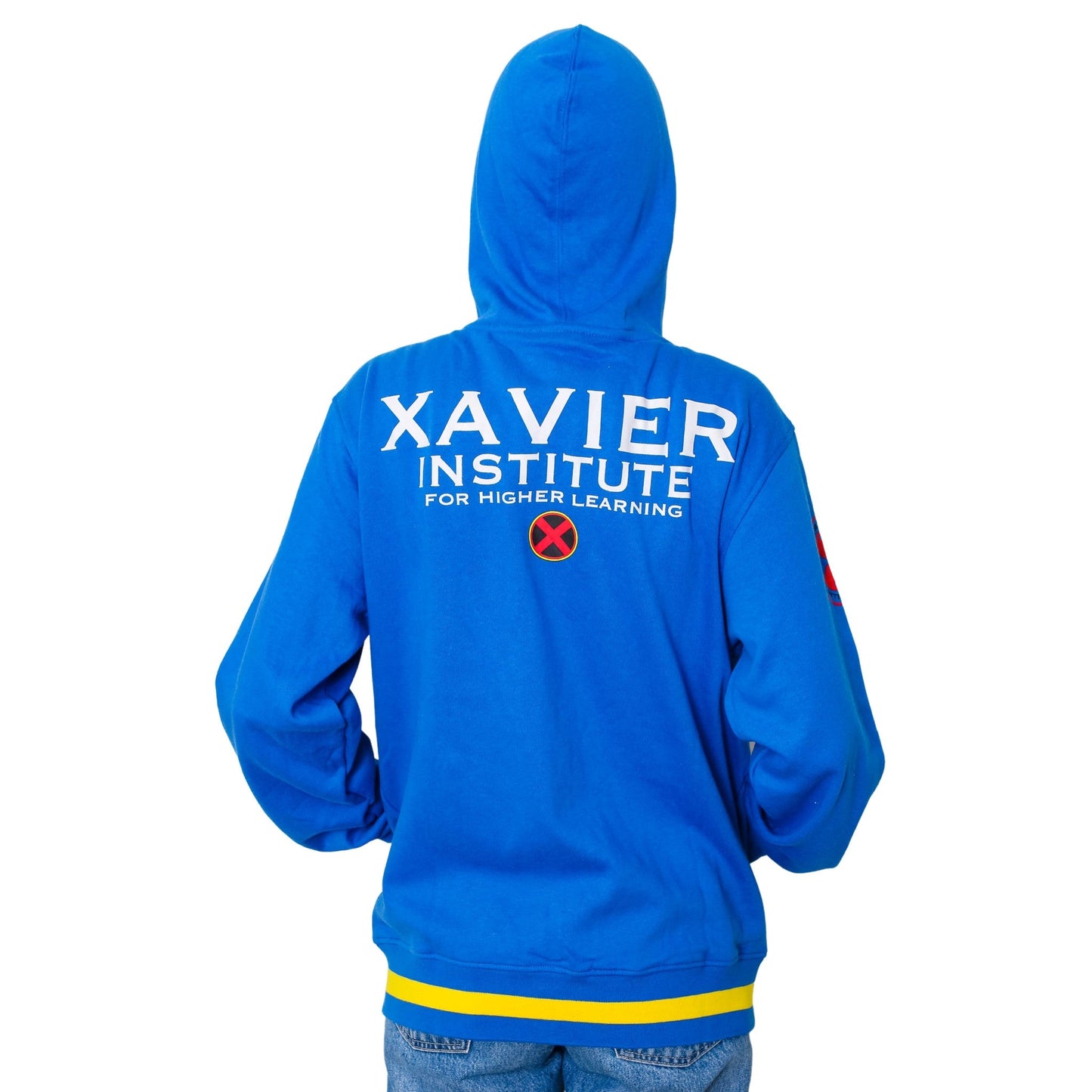 X-Men Xavier Institute Marvel Adult Zip Up Hoodie