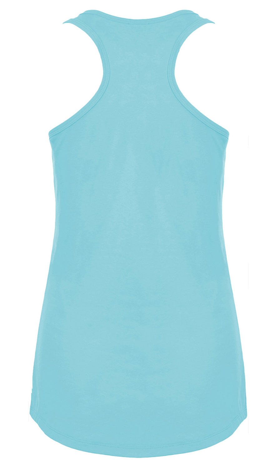 Women's Lotus Tahiti Blue Racerback Tank