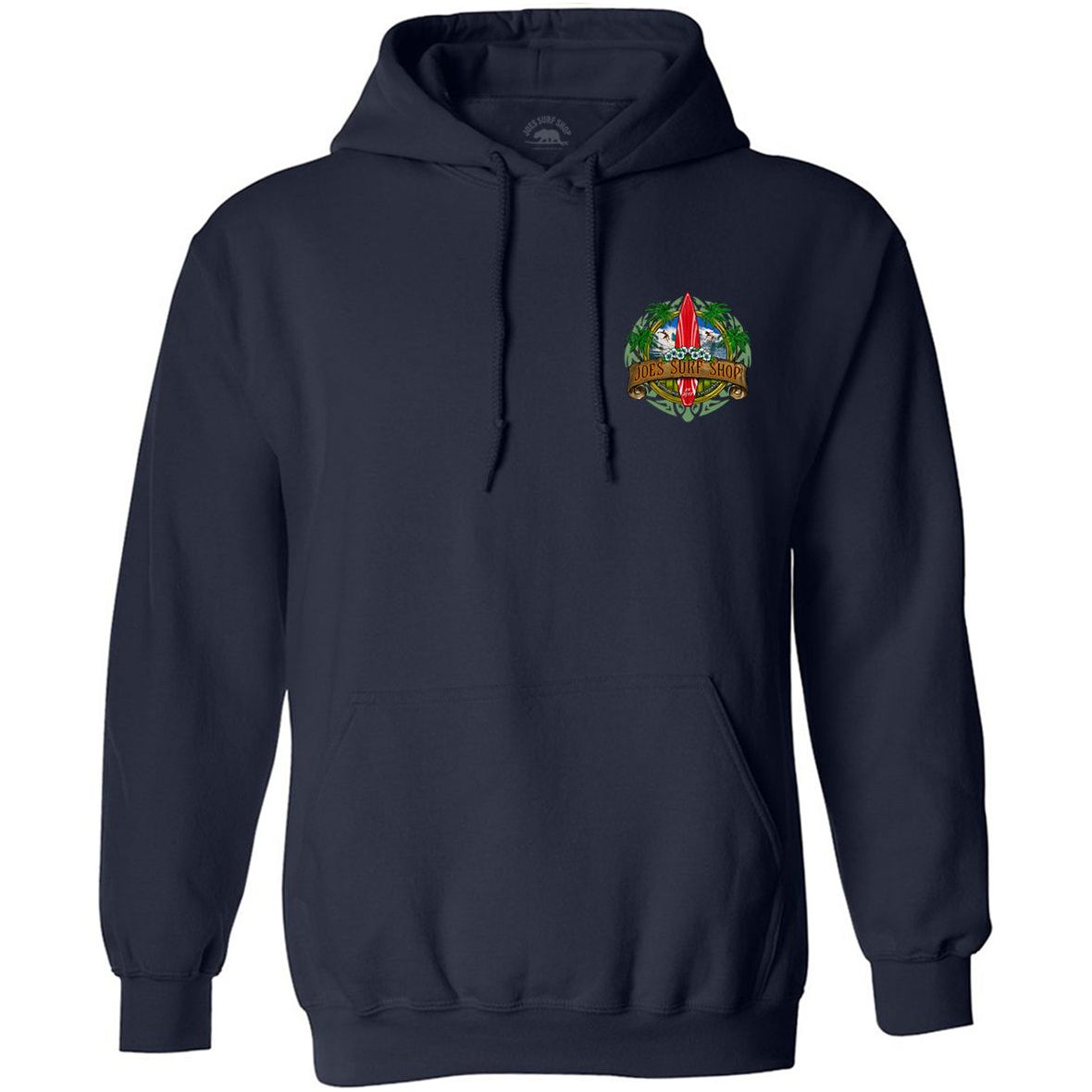 Joe's Surf Shop Longboard Pullover Surf Hoodie