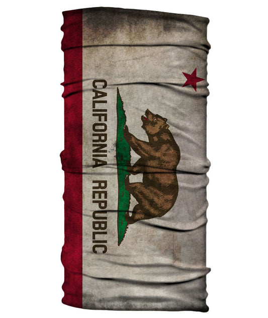 Neck Gaiter - California State Flag