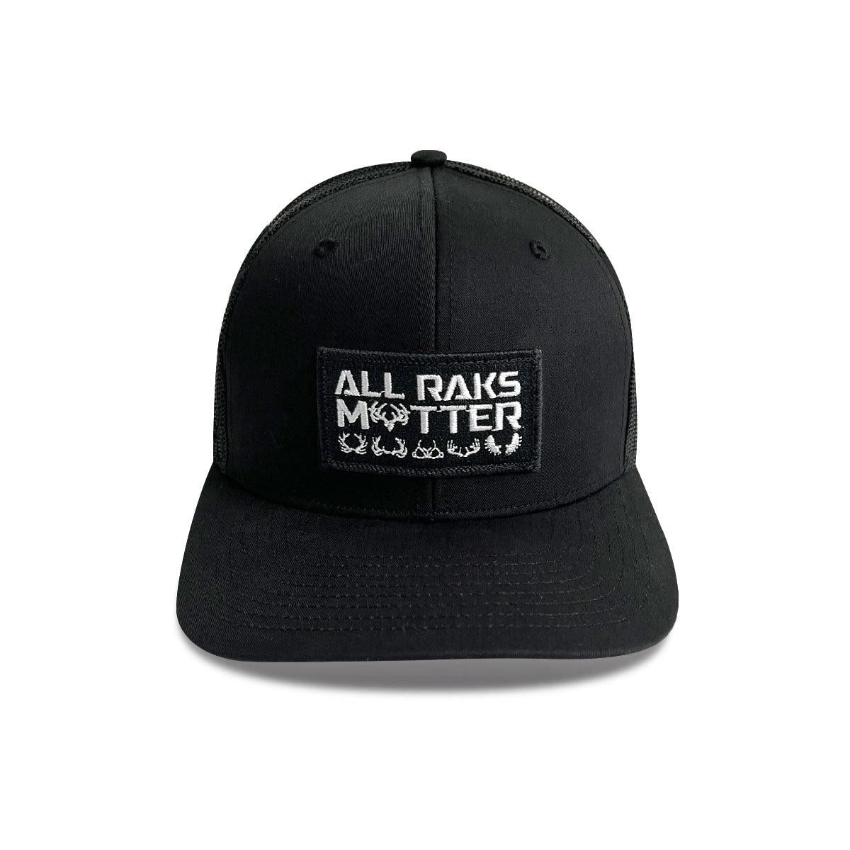 All Raks Matter ™ Trucker Hat - Black Patch