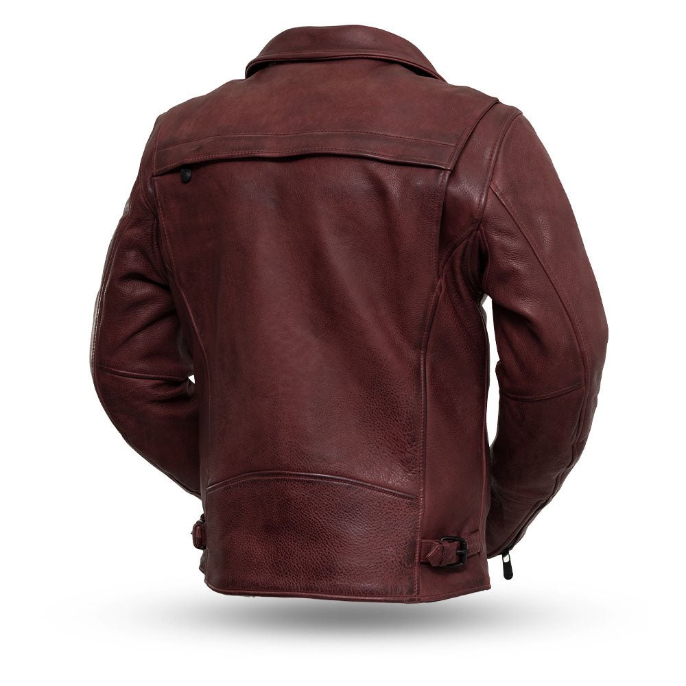 Night Rider Men's Motorcycle Leather Jacket