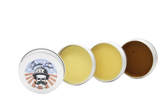 Sampler Pack - All 3 Holds Mustache & Beard Wax