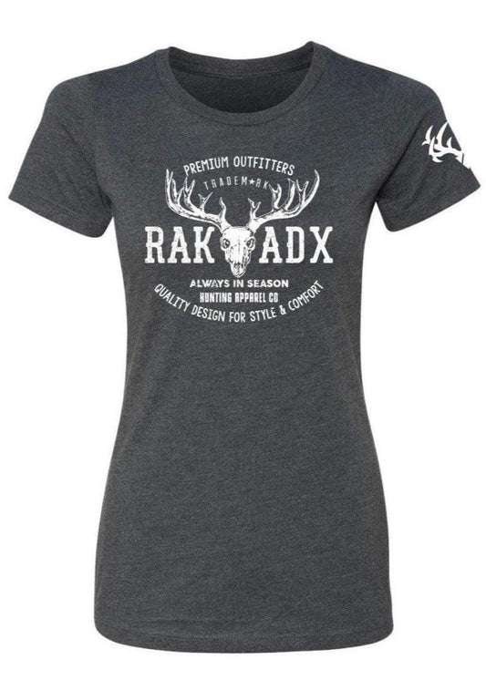 Womens Old Skull RakAdx Tee