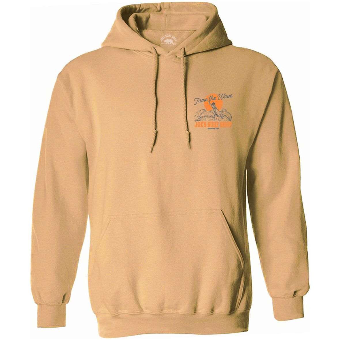 Joe's Surf Shop Diving Dolphins Pullover Surf Hoodie