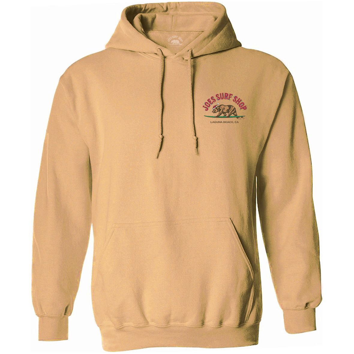 Joe's Surf Shop Christmas Surfing Bear Pullover Surf Hoodie