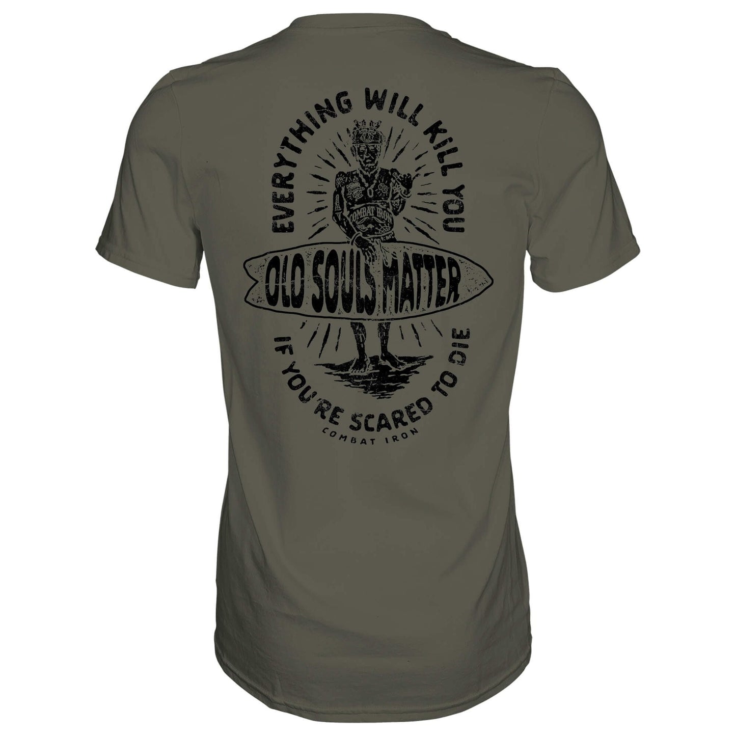 OLD SOULS MATTER SURFER MEN'S T-SHIRT