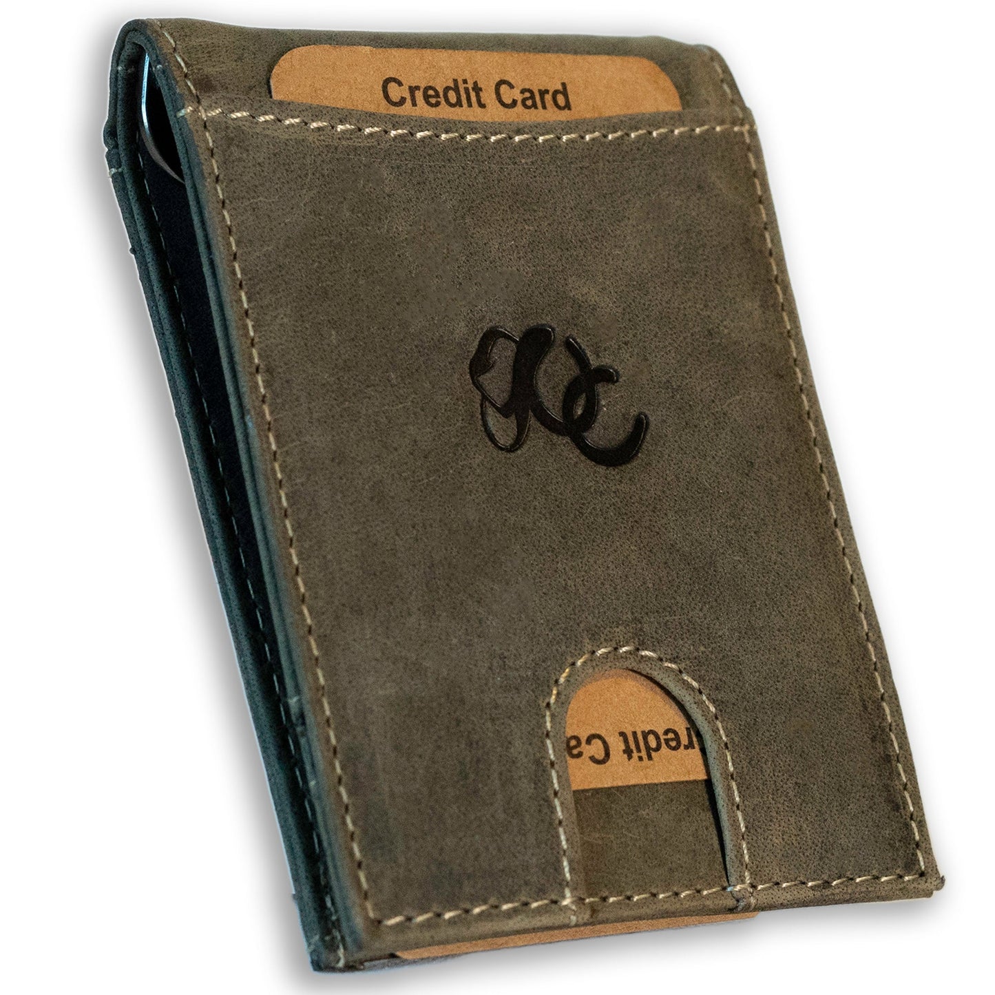 Leather Money Clip Bifold