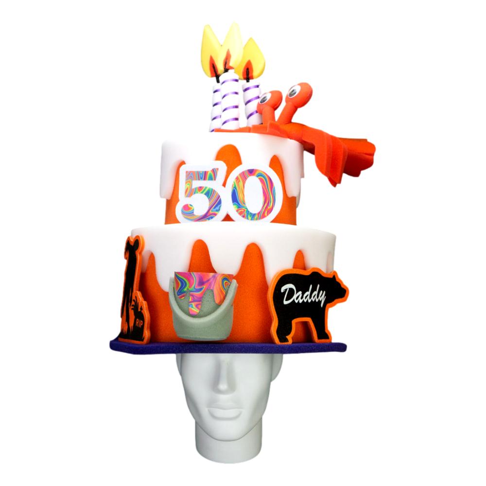 Custom Birthday Cake Hat