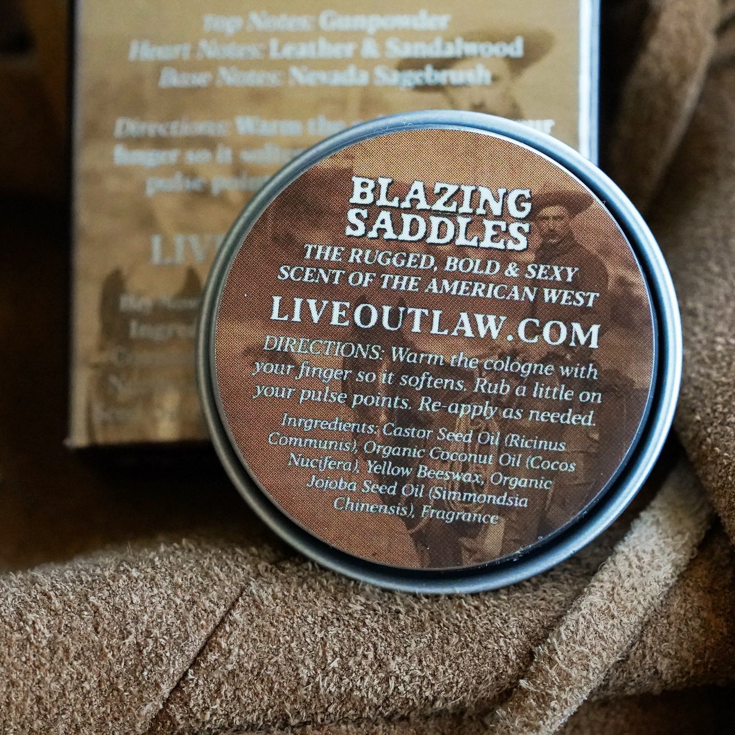 Blazing Saddles Western Solid Cologne