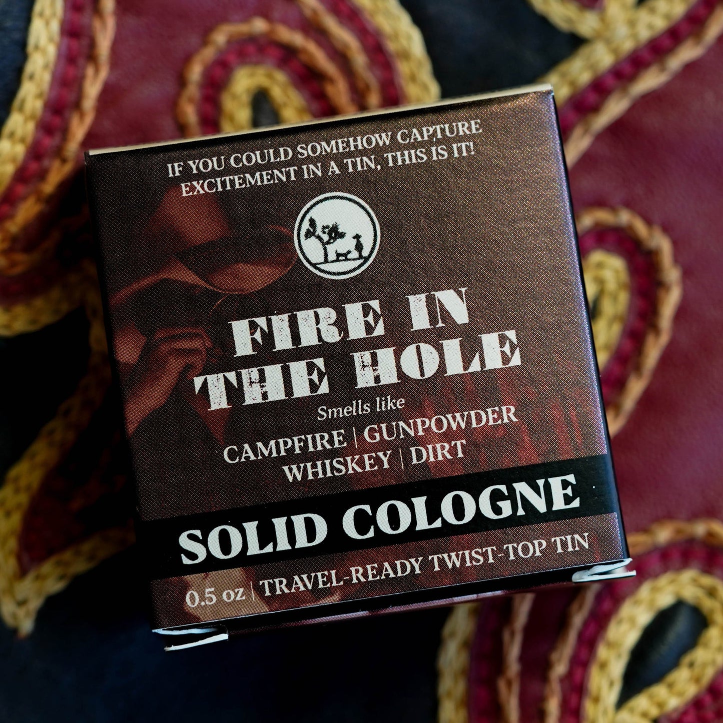 Fire in the Hole Campfire Solid Cologne