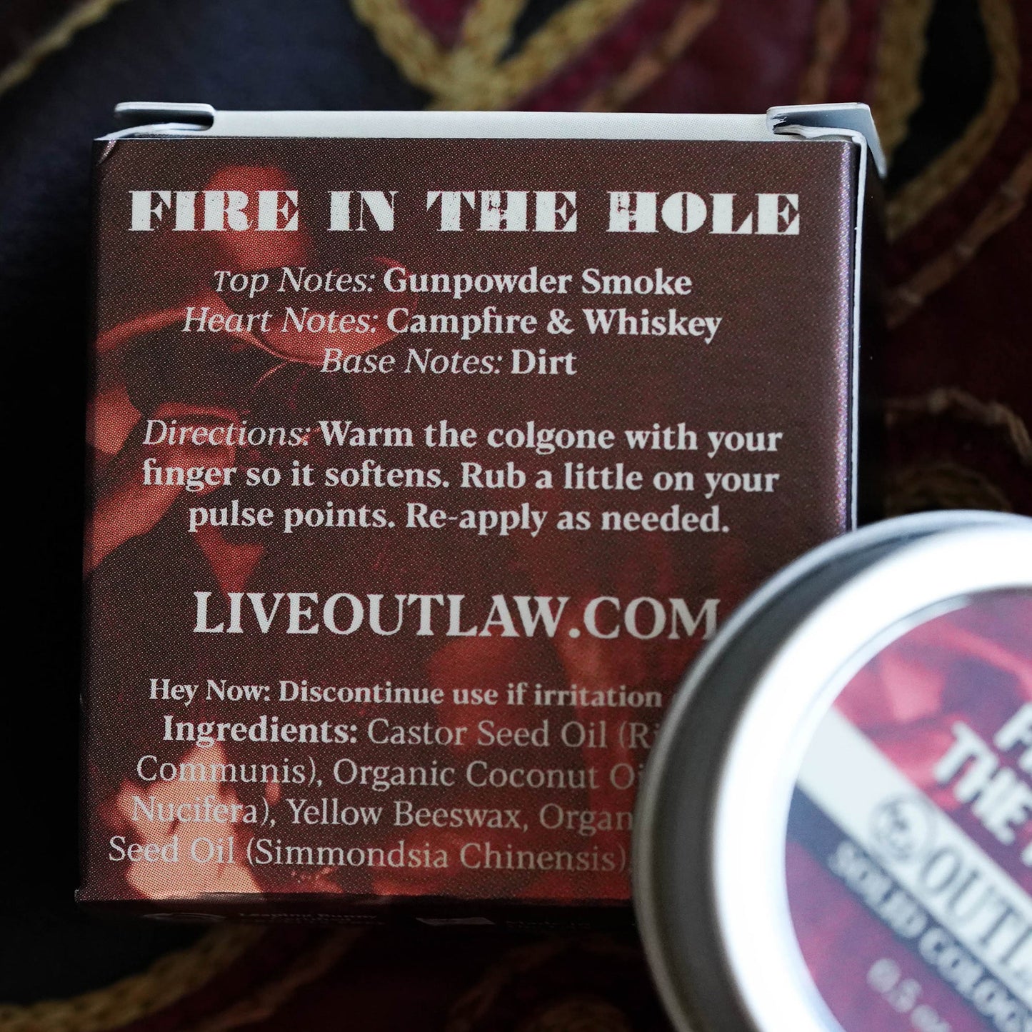 Fire in the Hole Campfire Solid Cologne