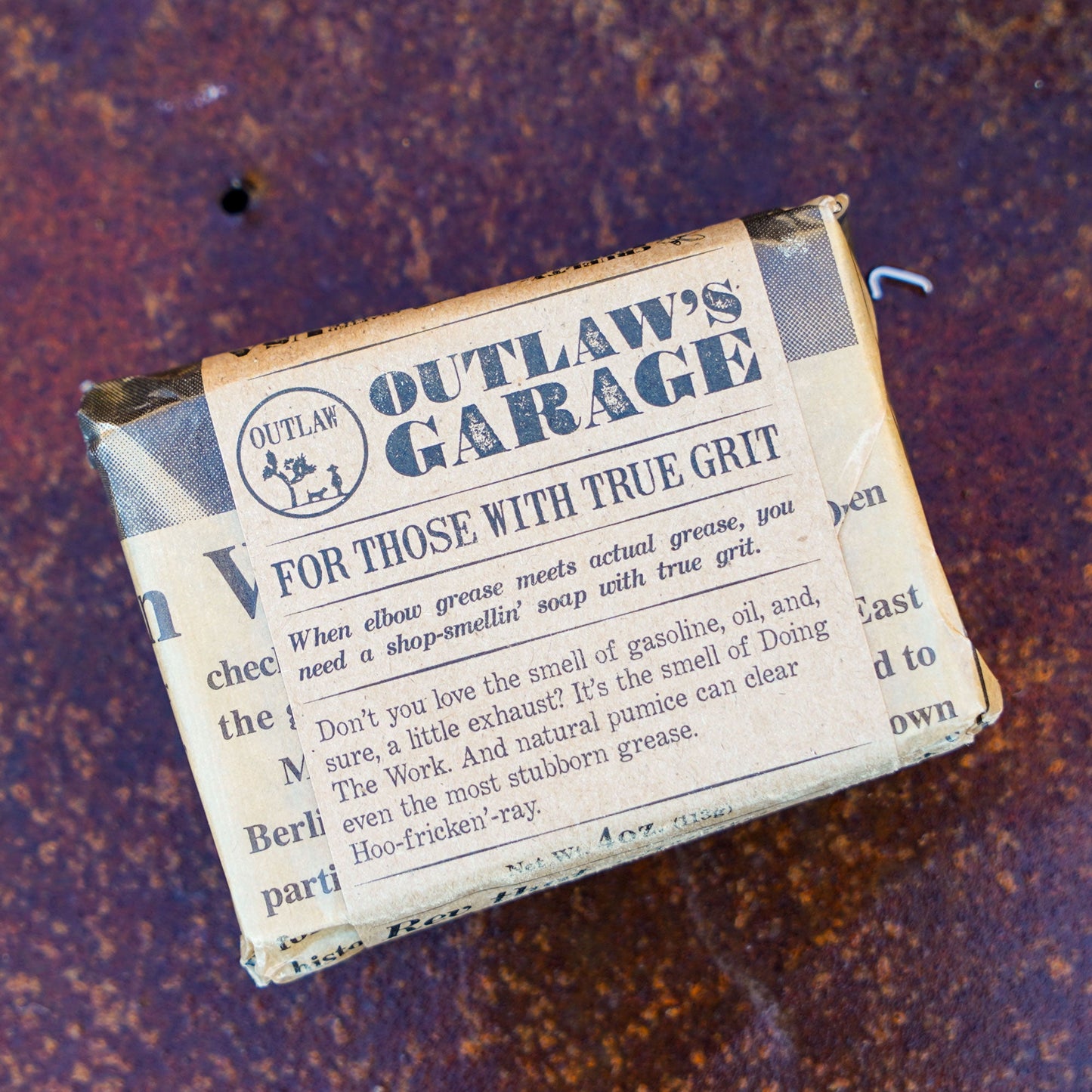 Outlaw's Garage Handmade Pumice Soap