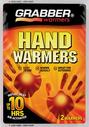 Grabber Hand Warmers - Long Lasting Natural Odorless Air Activated Warmers - Up to 10 Hours of Heat - 40 Pair Box