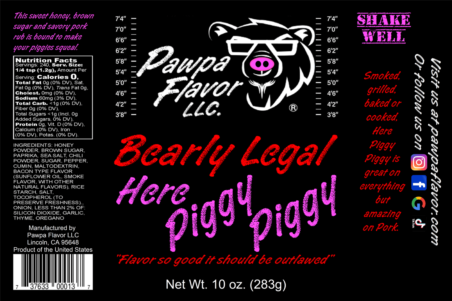 Bearly Legal Here Piggy Piggy