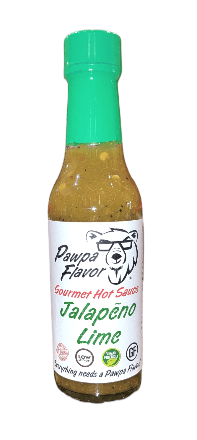 Pawpa Flavor Jalapeno Lime Hot Sauce