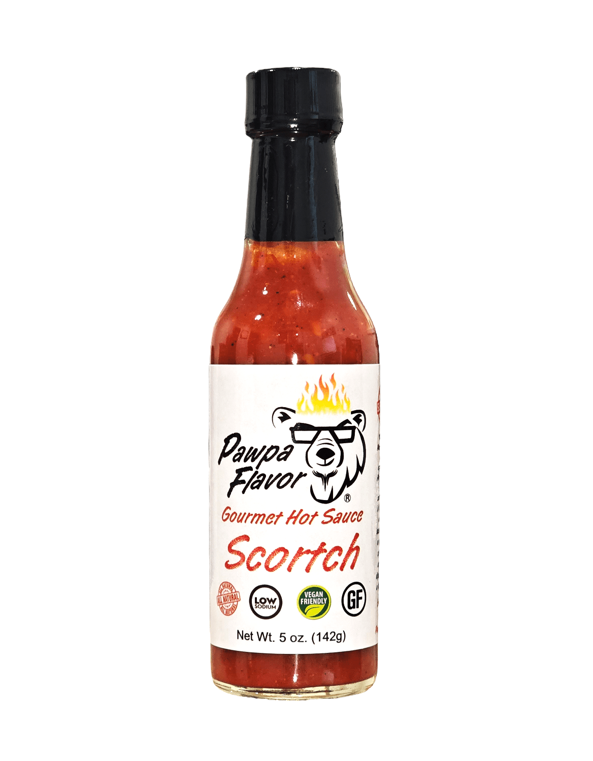 Pawpa Flavor Scortch Hot Sauce