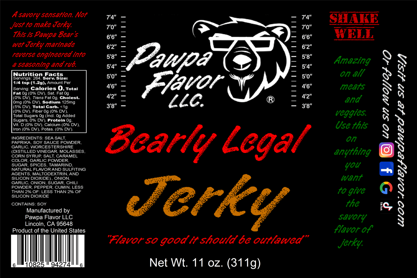 Bearly Legal Jerky