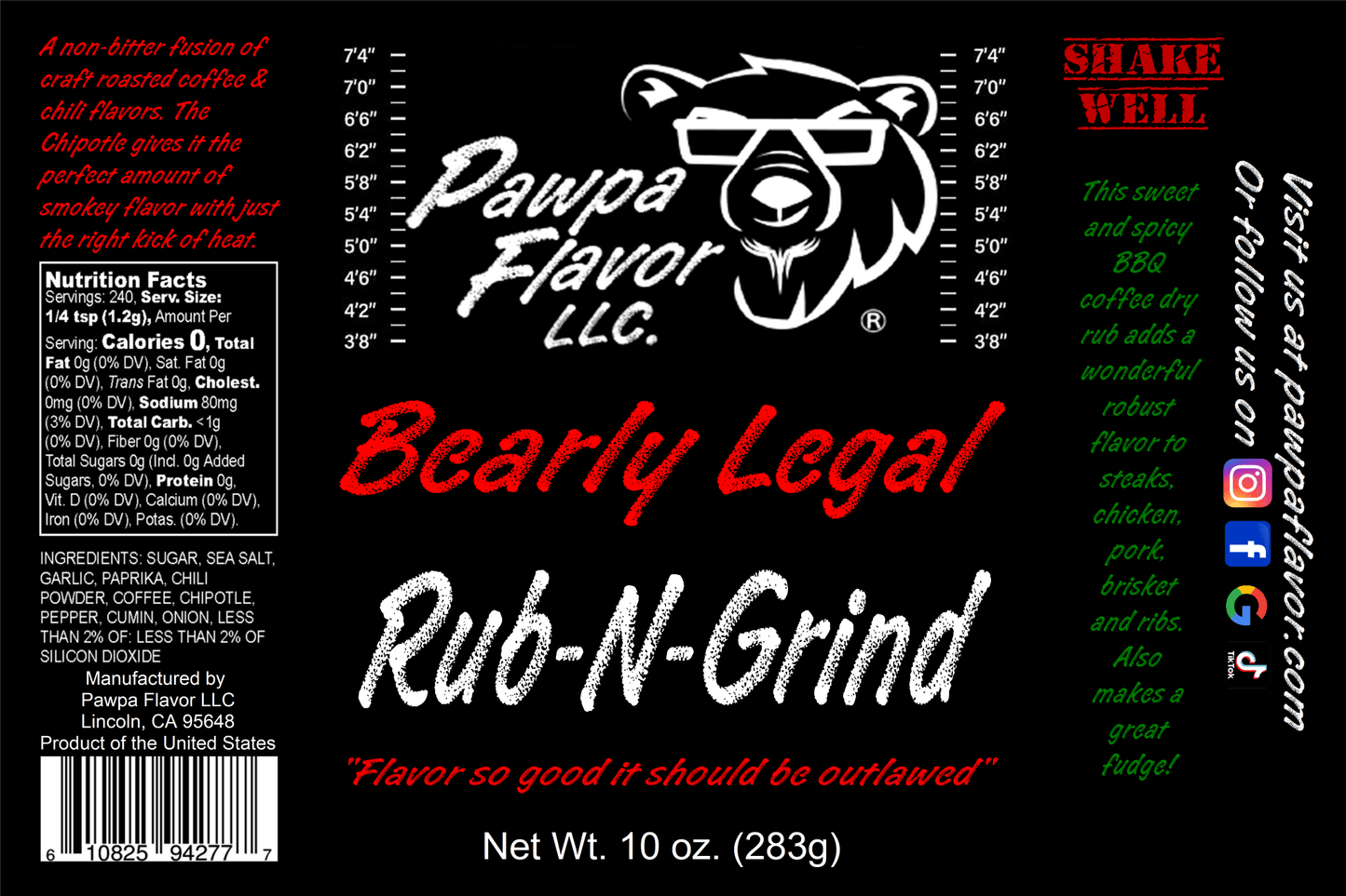 Bearly Legal Rub-N-Grind