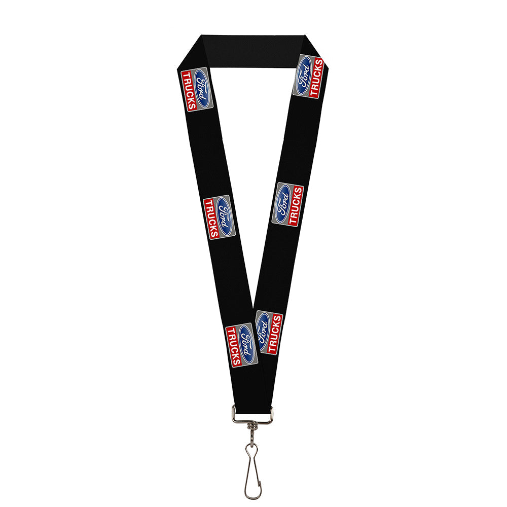 Lanyard - 1.0" - Ford Trucks Logo REPEAT