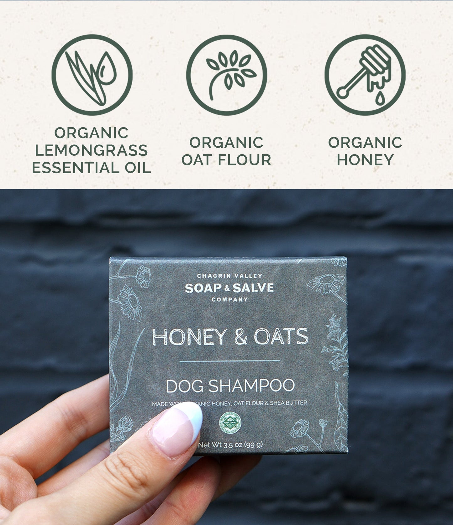 Dog Shampoo: Honey & Oats