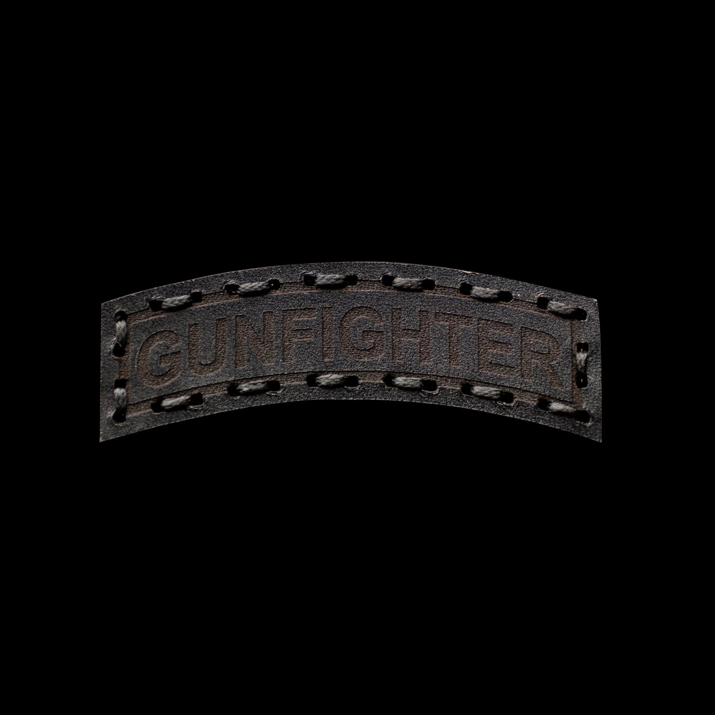 GUNFIGHTER GENUINE LEATHER TAB PATCH