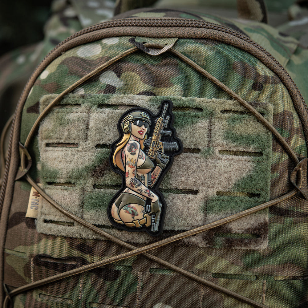 M-Tac Morale Patch Tactical Girl