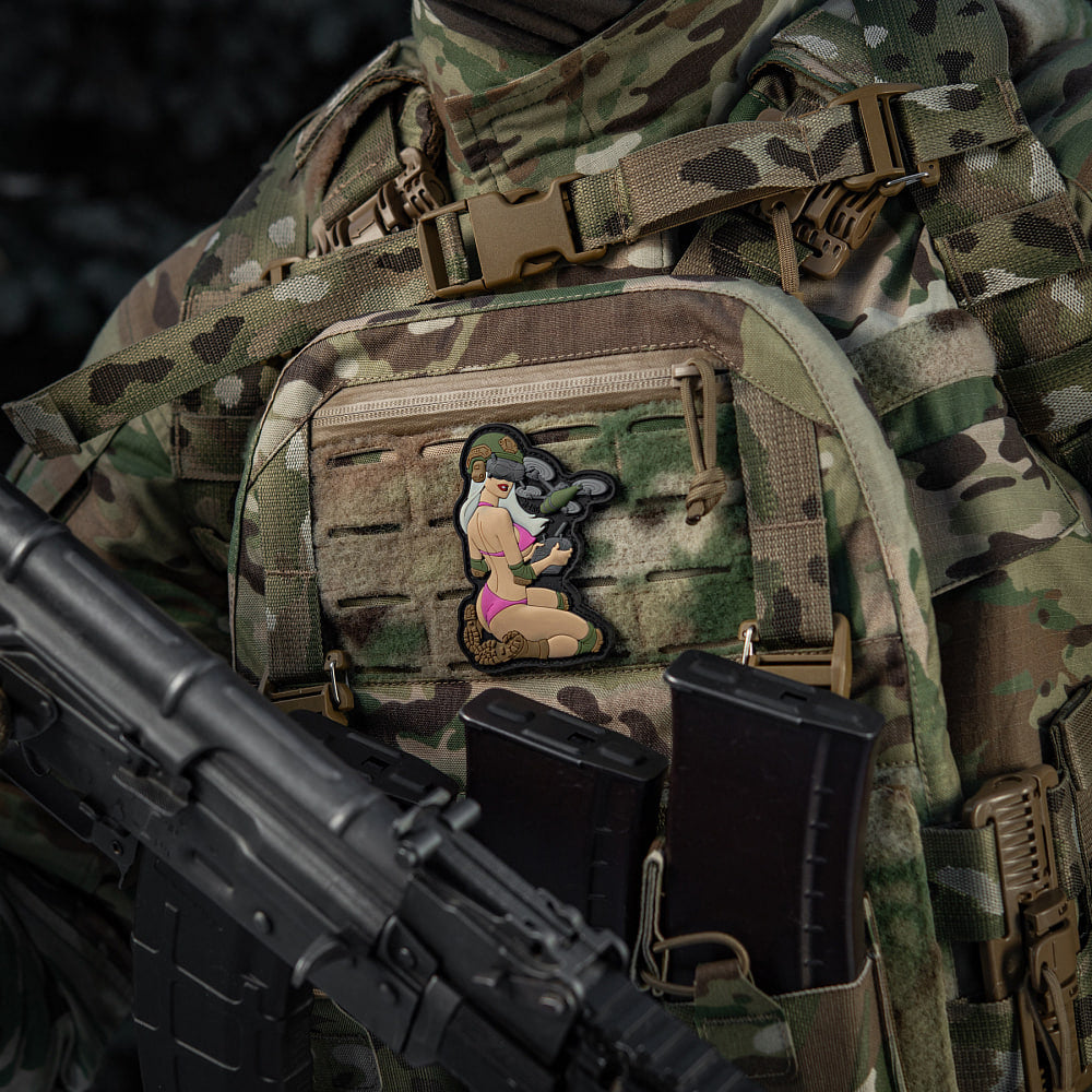 M-Tac Morale Patch Tactical Girl